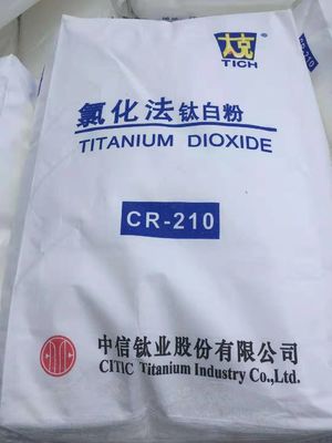 Masterbatch Chloride Process Titanium Dioxide CR-210 with High Hiding Power Excellent Dispersibility and Bluish Undertone