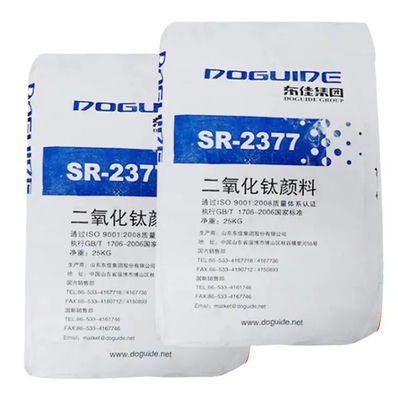 SR-2377 Doguide Titandioxid TiO2 Rutil mit 93,0% TiO2-Gehalt und 97,0% Rutilgehalt Zr.Al anorganische Beschichtung