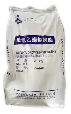 Junzheng P-440 PVC-Harz der Paste-Klasse mit K-Wert 75 niedrigem flüchtigen Gehalt und mittlerem Polymerisationsgrad