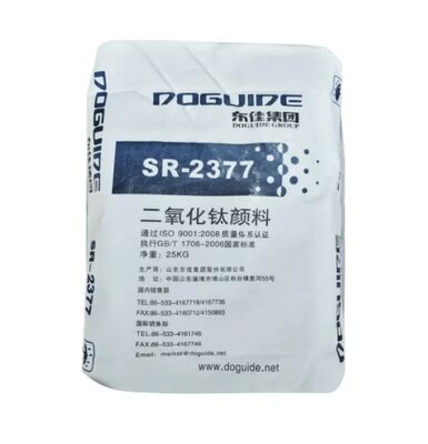 Rutilditiandioxid SR-2377 Tio2 mit hoher Achromatisität, überlegener Weißfarbe und mittlerer Haltbarkeit