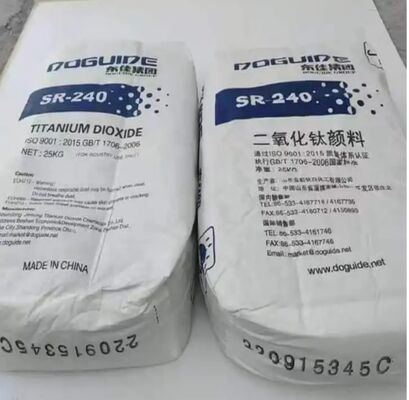 Dongjia SR-240 Rutil-Titandioxid mit hoher Weißheit, hervorragender Dispersion und Aluminiumbeschichtung für Masterbatch