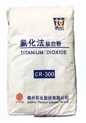 CR-300 Chloridprozess Titandioxid Rutil mit UV-Stabilität Hohe Weißheit und Versteckbarkeit für Papier
