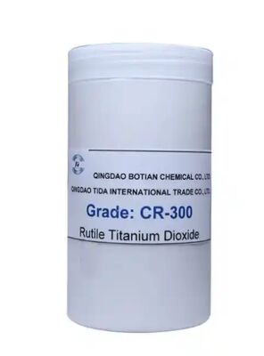 CR-300 Chloridprozess Titandioxid Rutil mit UV-Stabilität Hohe Weißheit und Versteckbarkeit für Papier