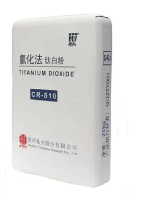 CR-510 Rutil-Titandioxid mit anorganischer Zr-Al-Beschichtung für hohen Weißgrad und hervorragende Wetterbeständigkeit
