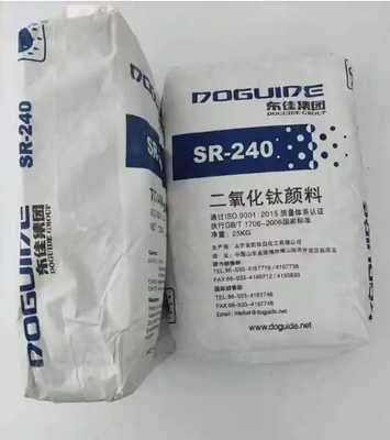 SR-240 Rutil-Titandioxid mit ≥96,0% TiO₂-Gehalt, ≥97,0% Rutilgehalt und ≥185% Farbstärke