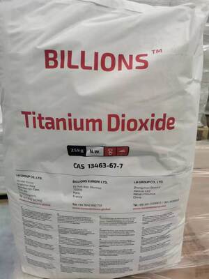 LB Group BILLIONS™ BLR-698 Rutil-Titandioxid mit Zr-Al-Doppelbeschichtung, ultrafeinen Partikeln und geringer Ölabsorption für hervorragende Dispersion