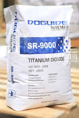 DOGUIDE GROUP SR-9000 Rutil-Titandioxid mit Zirkonium- und Aluminiumbeschichtung für hohe Weiße und ausgezeichnete Wasserverteilbarkeit