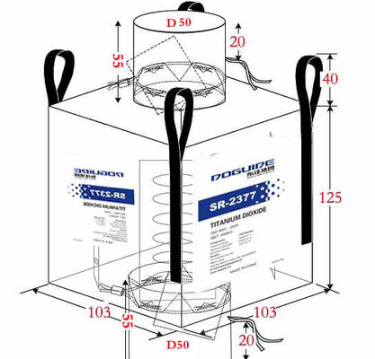 DOGUIDE GROUP SR-2377 Rutilditiandioxid mit Zr-Al-Anorganische Beschichtung für eine ausgezeichnete Wasserdispergibilität und ≥97,0 Trockenpulverweiß