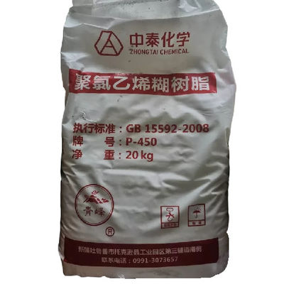 Zhongtai P450 PVC-Harz-Pasten-Grad-Rohstoff-schäumende Produkte