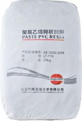 LF-71G Hochpolymeres PVC-Pastenharz mit hohem Polymerisationsgrad 1700±100, niedriger B-Viskosität 3500±1500 mPa*s und ultra-niedrigem VCM ≤5,0 μg/g
