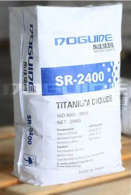 SR-2400 Rutilditiandioxid mit hoher Weißheit ≥ 97%, starker Färbungskraft ≥ 180% und Silizium-/Aluminiumbeschichtung