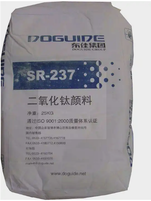 SR-237 Rutilditiandioxid mit Silizium-Aluminium-Anorganische Beschichtung für eine hohe Versteckfähigkeit in wasserbasierten Beschichtungssystemen