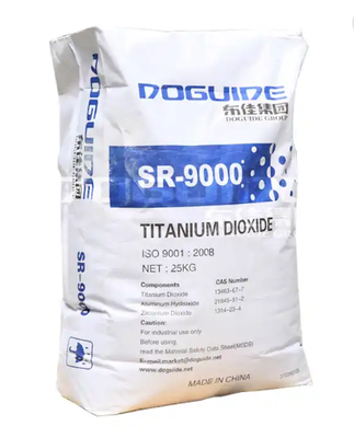 SR-9000 Zirkonium-Aluminium-beschichtetes Rutil-Titandioxid-Pigment mit hoher Farbfestigkeit und hervorragender Dispersionsleistung